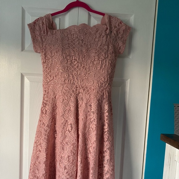 Peach Prom Dress Macy's Dresses Pink Homecoming Dress Size Poshmark